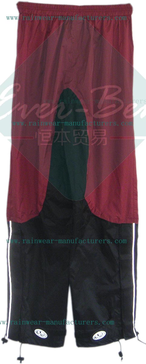 motorcycle clothing pants nylon red pants China Nylon motorcycle pants